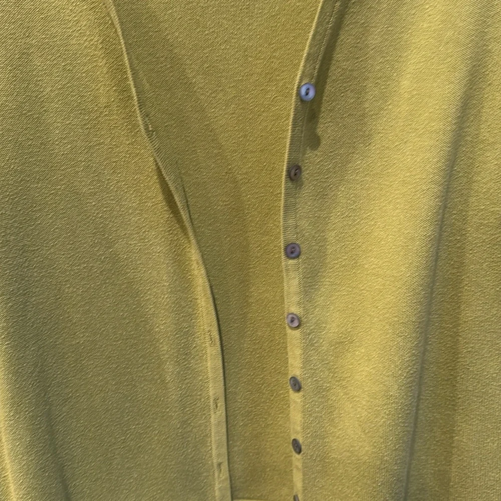 Liz Baker Green Cardigan Sweater with Matching Top - Picture 3 of 5